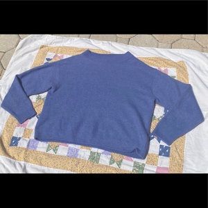 H&M oversized purple sweater